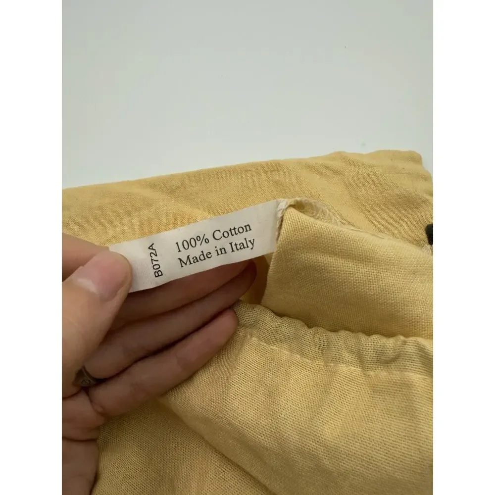 Authentic Louis Vuitton Drawstring Dust Bag Shoe Boot Pouch 15” x 9”